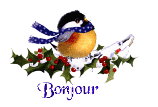 Gif animé bonjour